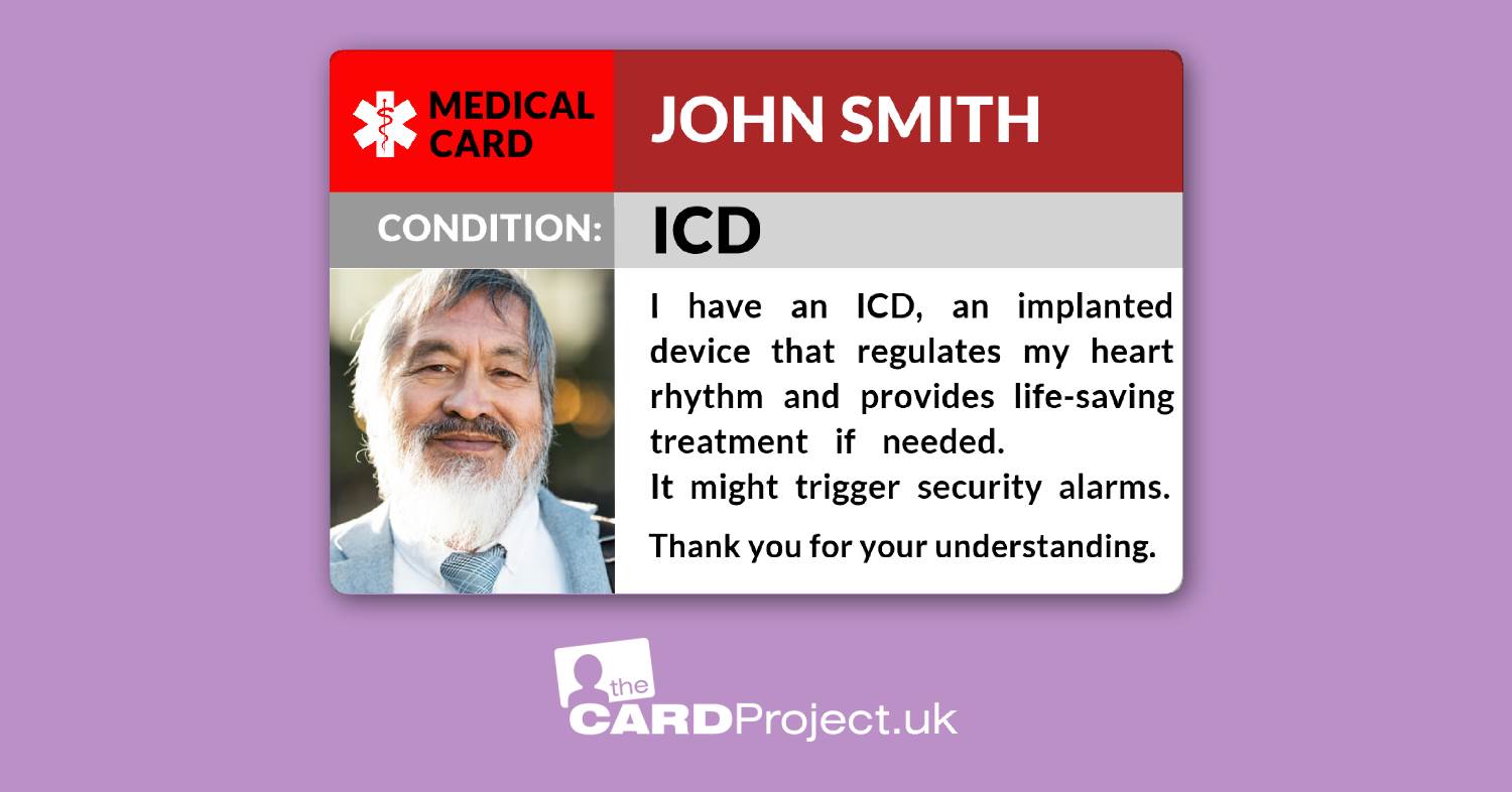 ICD Photo Medical ID Card